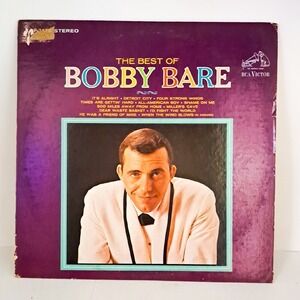 Bobby Bare‎ - The Best Of - RCA Victor Record Vinyl LP - Country Music